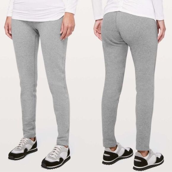 Lululemon Wunder Lounge Pant Heathered Core Grey - Picture 1 of 5